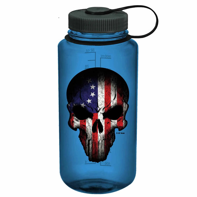 7-62-design-trinkflasche-nalgene-501-skull-950-ml-blau-ansicht-1