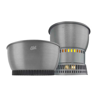 Spiritus Kochset Aluminium hartanodisiert