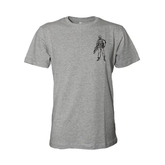 LMSGear T-Shirt Apocalypse Now Last Man Standing Edition grigio