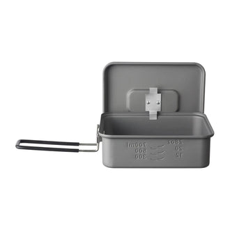Pot Outdoor Aluminium square 1.2 L