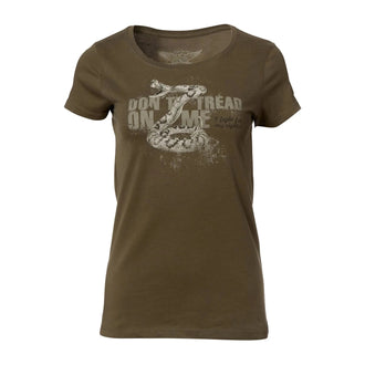 T-Shirt Don't tread on me army Frauen