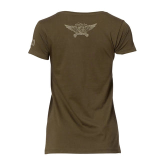 T-Shirt Don't tread on me army Frauen