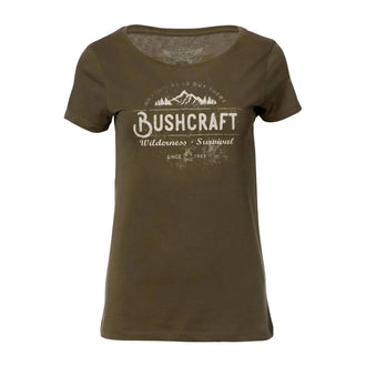 T-Shirt Bushcraft Wilderness Survival army Frauen