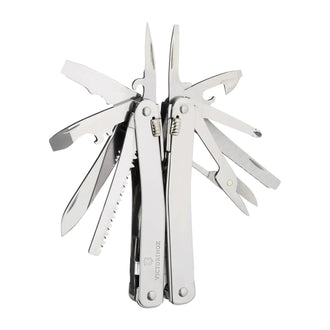 Multitool Swiss Tool Spirit X silberfarben
