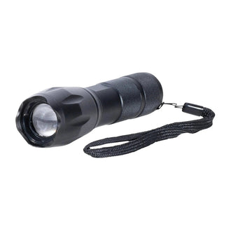 Torcia militare MFH LED Deluxa nera