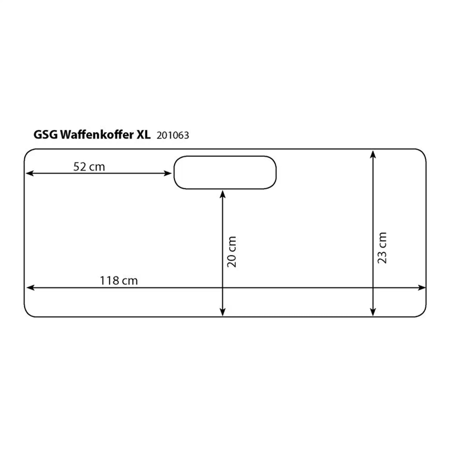Waffenkoffer XL