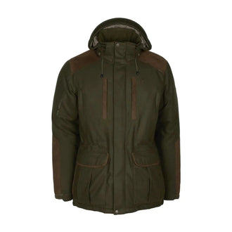 Parka Nydala Insulation mossgreen suede brown