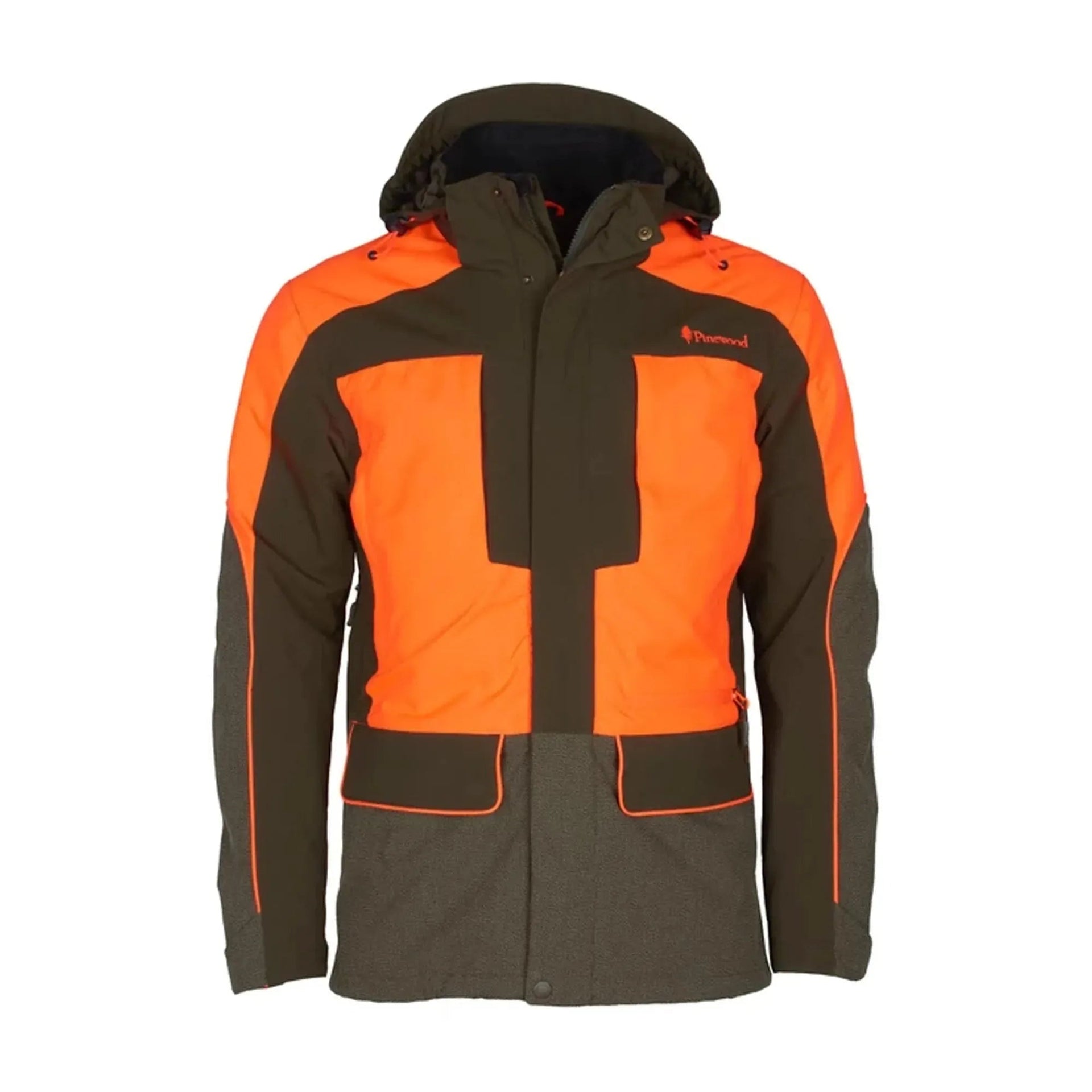 pinewood-jacke-thorn-resistant-mossgreen-orange-ansicht-1