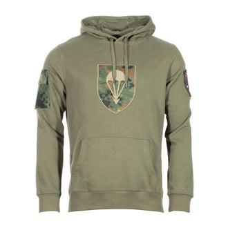 Hoodie BW Fallschirm