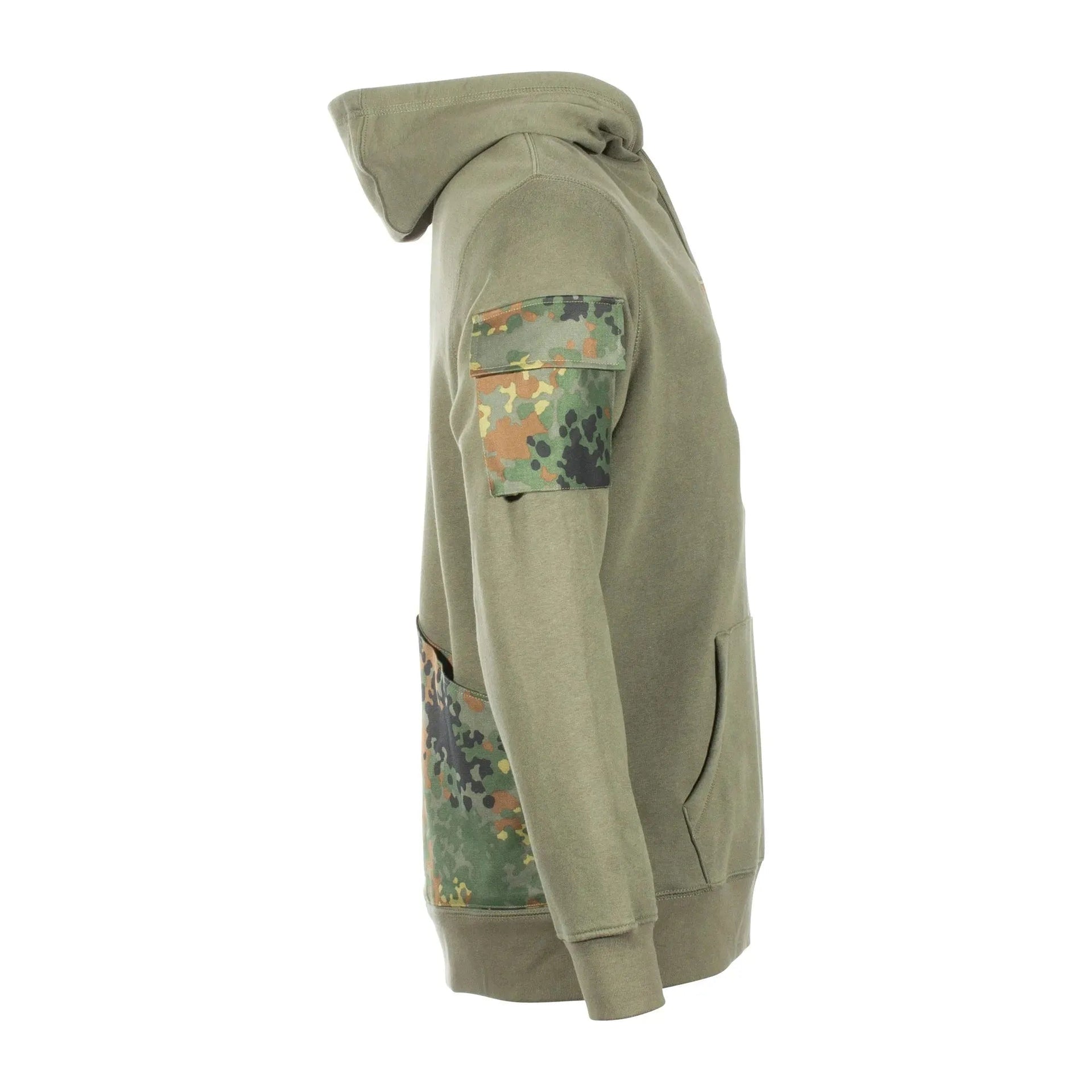 Hoodie BW Fallschirm