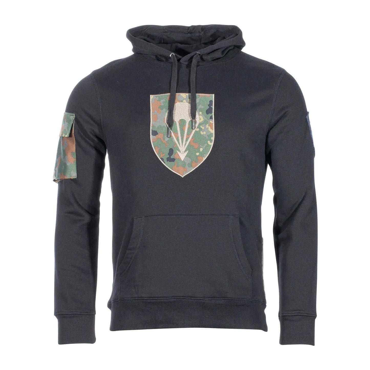 Hoodie BW Fallschirm