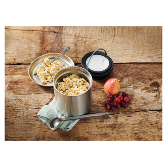 Käsenudeln mit Röstzwiebeln