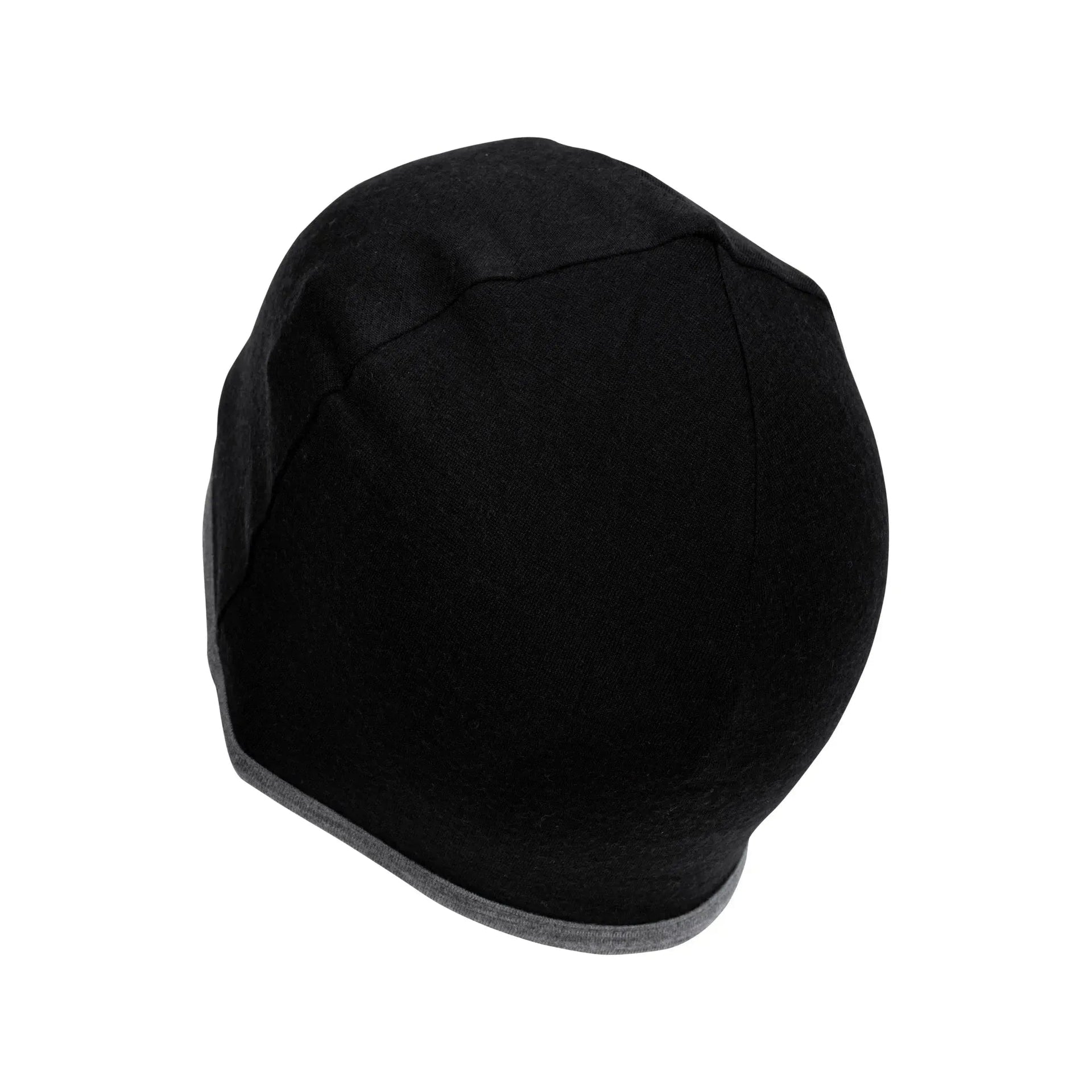 icebreaker-muetze-pocket-hat-schwarz-gritstone-heather-ansicht-2