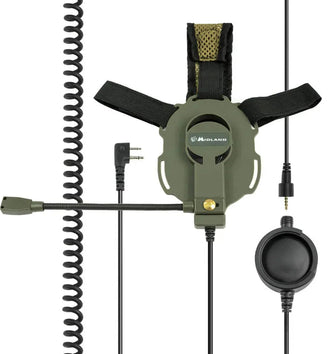 Auricular Bow-M Evo Táctico Militar