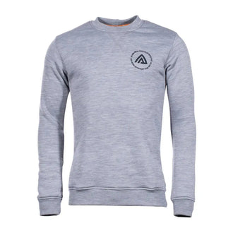Aclima Pullover FleeceWool Crew Neck gray melange