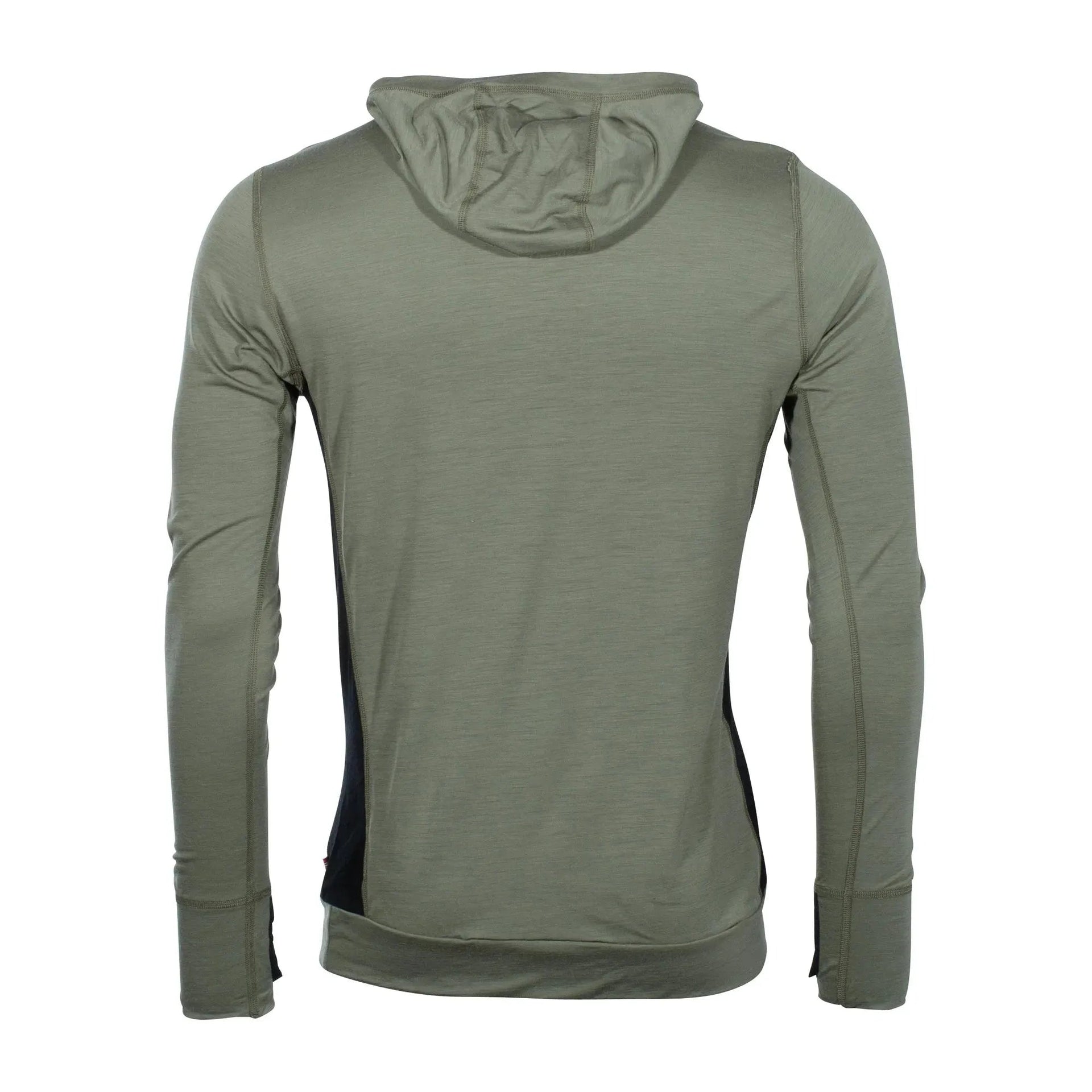 aclima-hoodie-lightwool-ranger-green-jet-black-ansicht-2