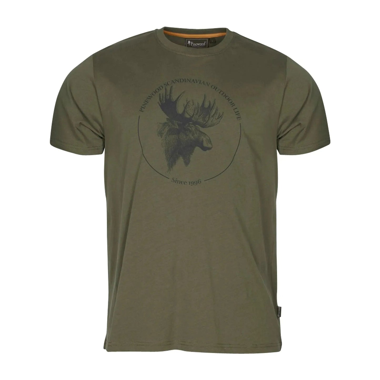 pinewood-t-shirt-moose-oliv-ansicht-1