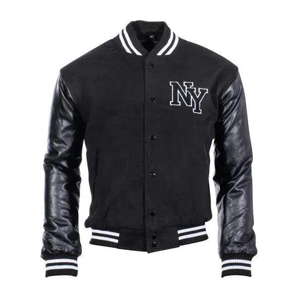 Jacke NY Baseballjacke Patch