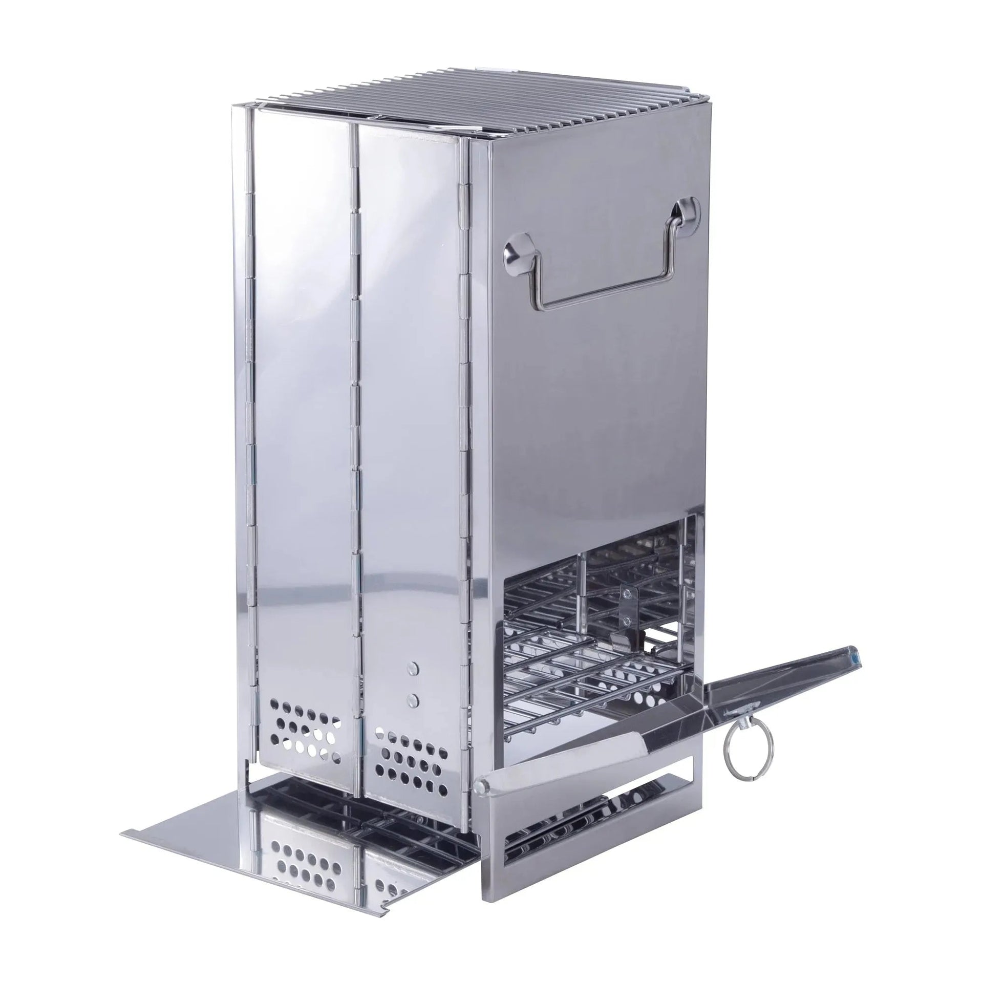 fox-outdoor-raketenofen-gross-silberfarben-ansicht-5