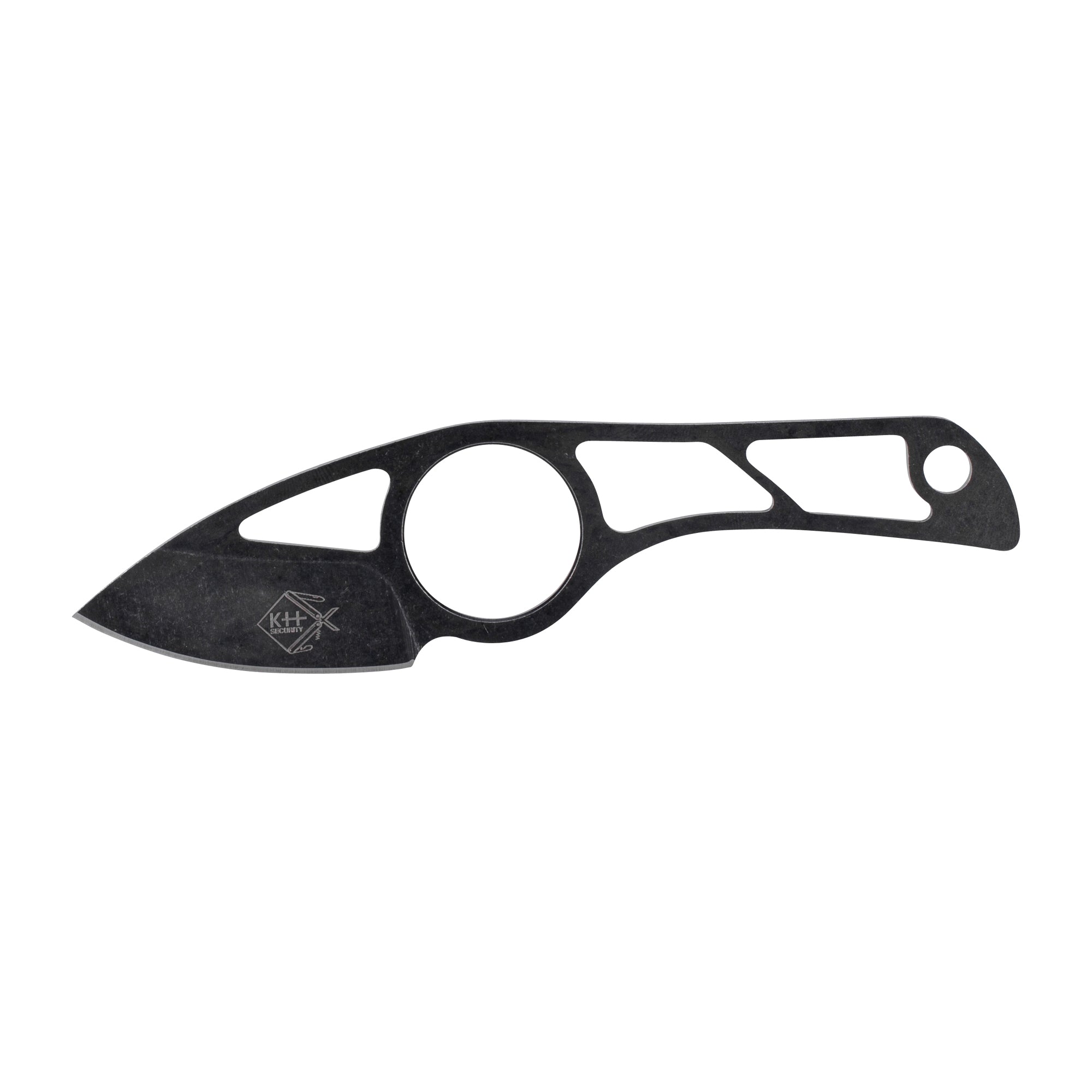 KH Security Neck Knife Skeleton Black – ASMC Unlimited