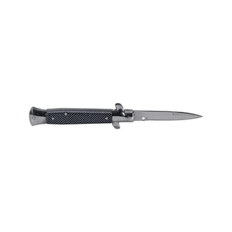 Springmesser Carbon schwarz silberfarben