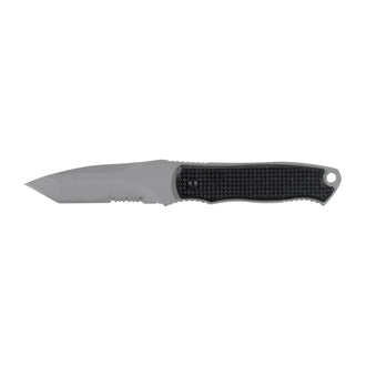 Neck Knife Slim schwarz silberfarben