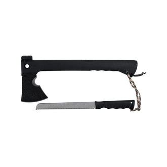 KH Security Axe with Knife Multi Purpose black
