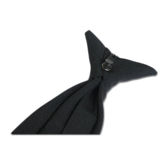 Security service tie with clip