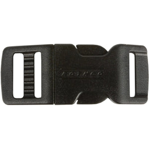 Boucle à ouverture latérale 1/2 noir