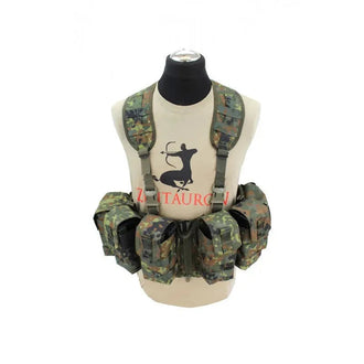 Chest Rig Nonmodular Split Front flecktarn