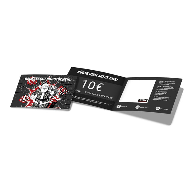 Geschenkgutschein Weihnachten zum Ausdrucken