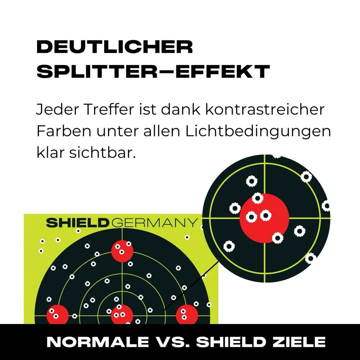 SHIELD Splatter Targets 10-Pack 30x30cm - 07