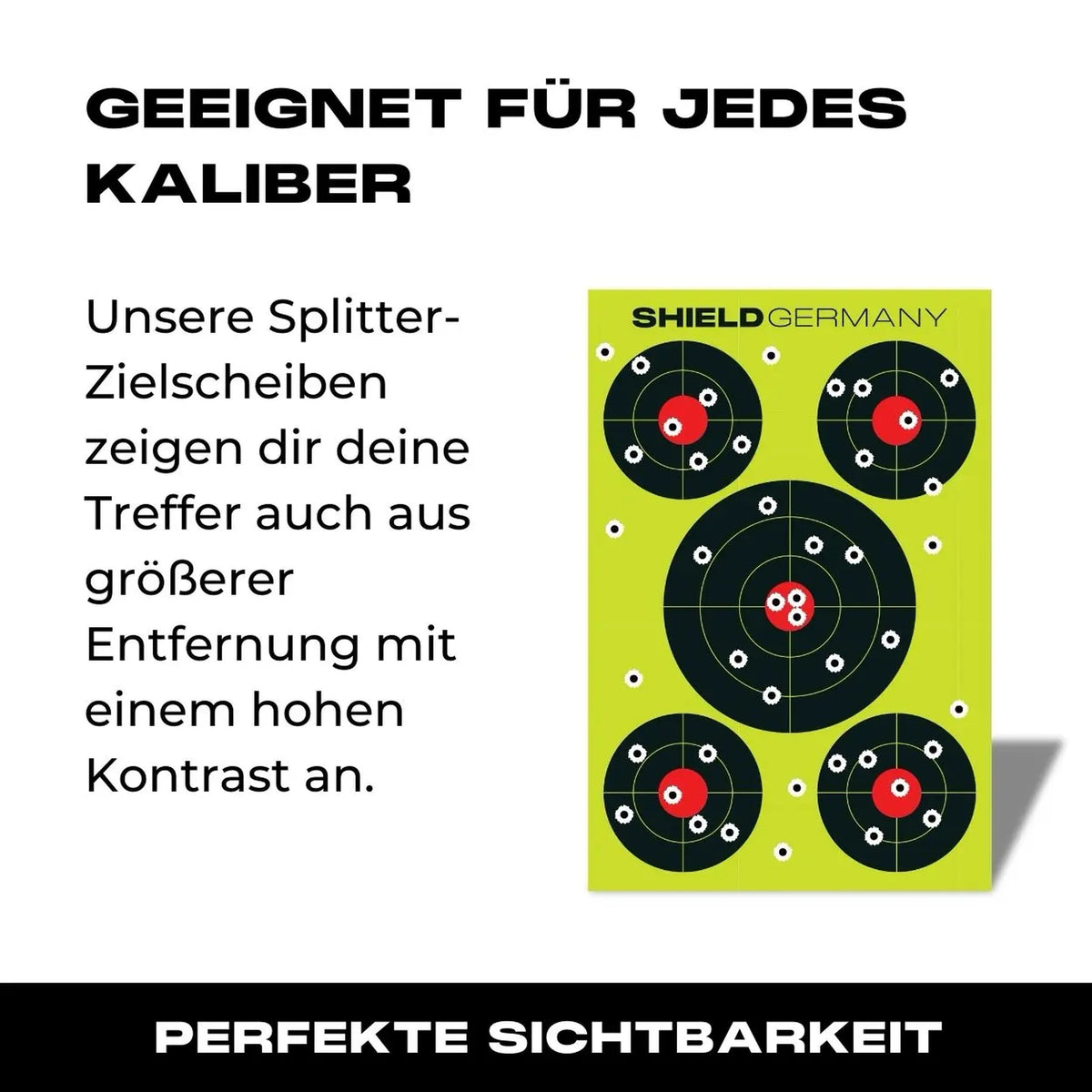 Zielscheiben SHIELD Splatter Targets 10er Pack 45x30cm - 01